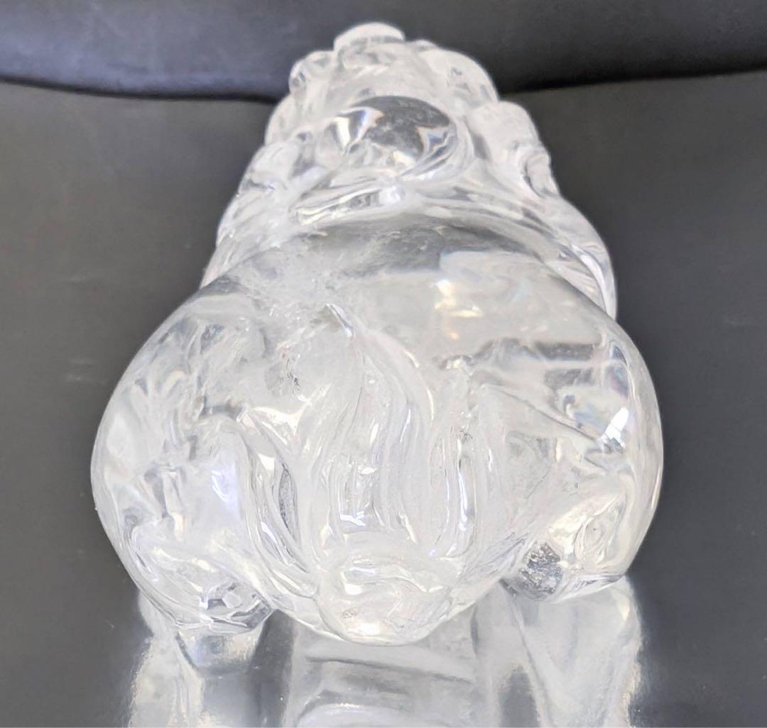 H-306 極上貔貅ちゃん 水晶彫り