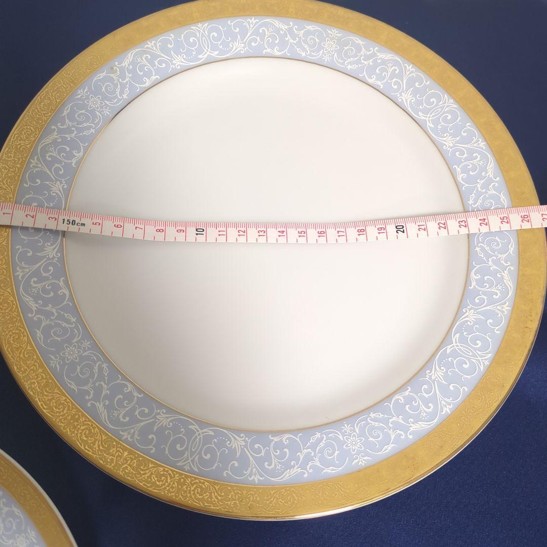 Noritake 食器セット ゴールドブルー装飾 セット16点
