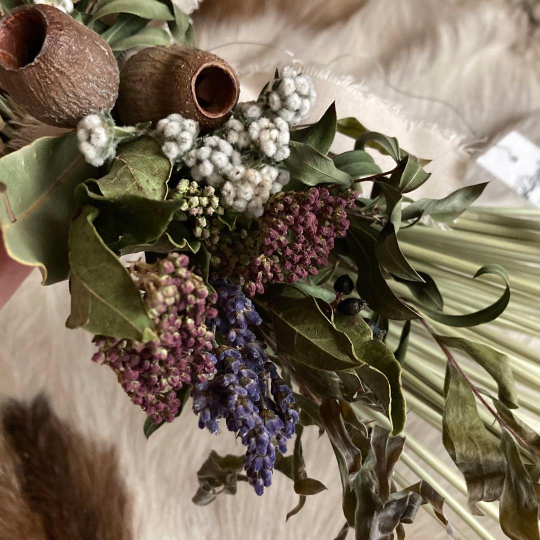 おまとめ⭐︎swag #295 小麦のパニエ スワッグ ドライフラワー