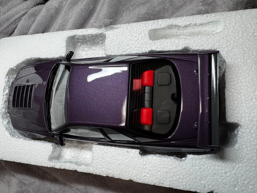 R34 GT-R Z-tune 1/18 パープル
