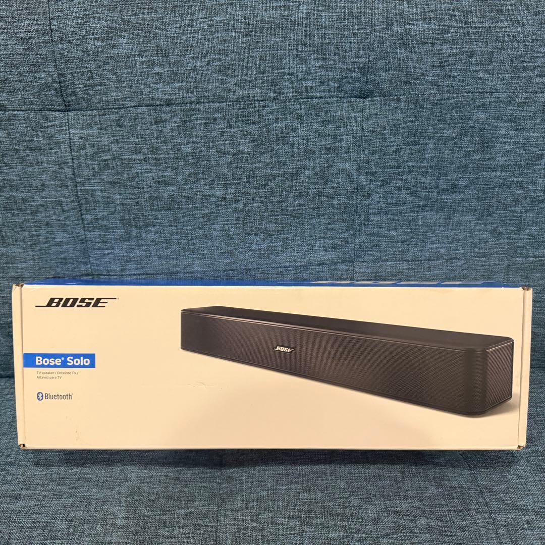 【極美品】Bose Solo TV Speaker TV用サウンドバー