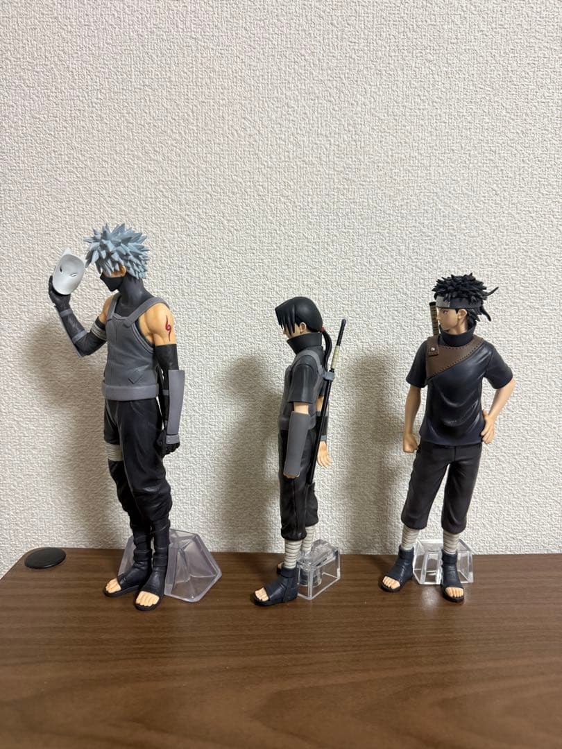 一番くじ NARUTO ナルト 心を写す赤き瞳　イタチ　シスイ　カカシ