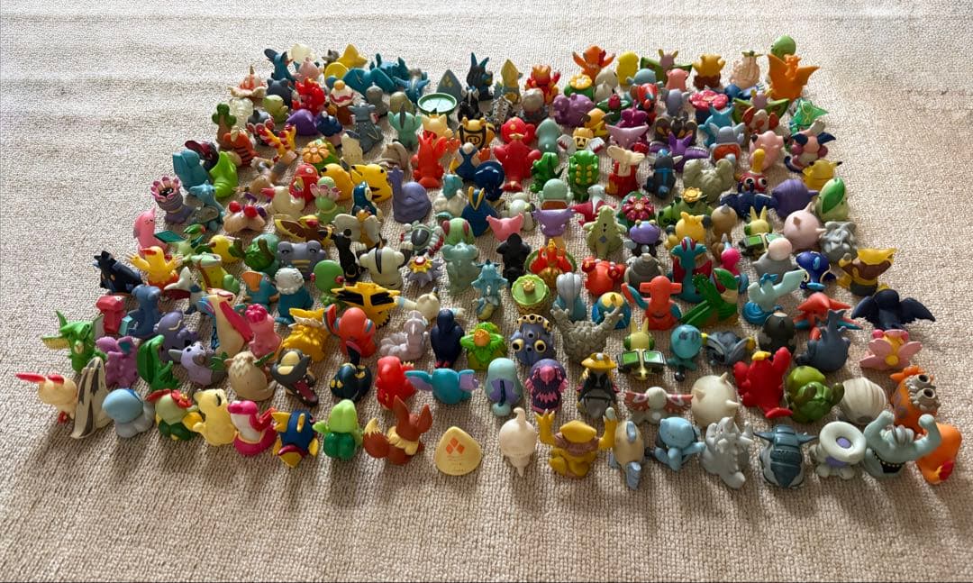 ポケットモンスター　210体　指人形フィギュア　レア