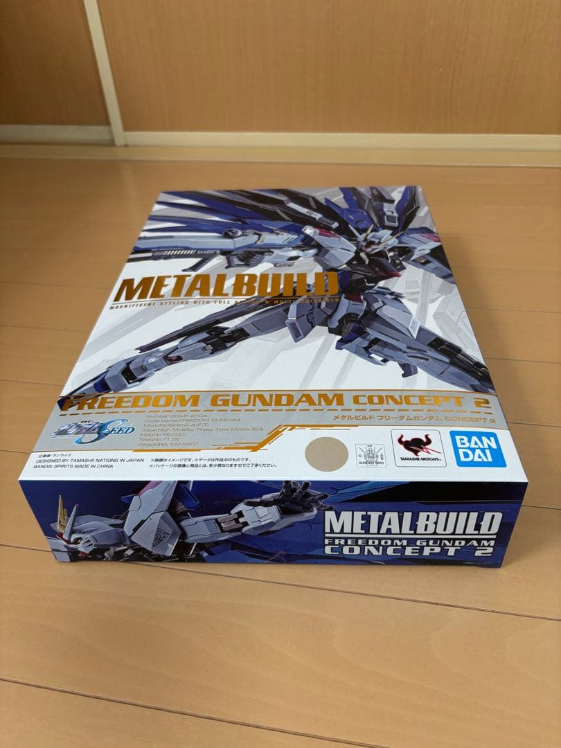 新品未開封LBUILD メタルビルド フリーダムガンダムCONCEPT2