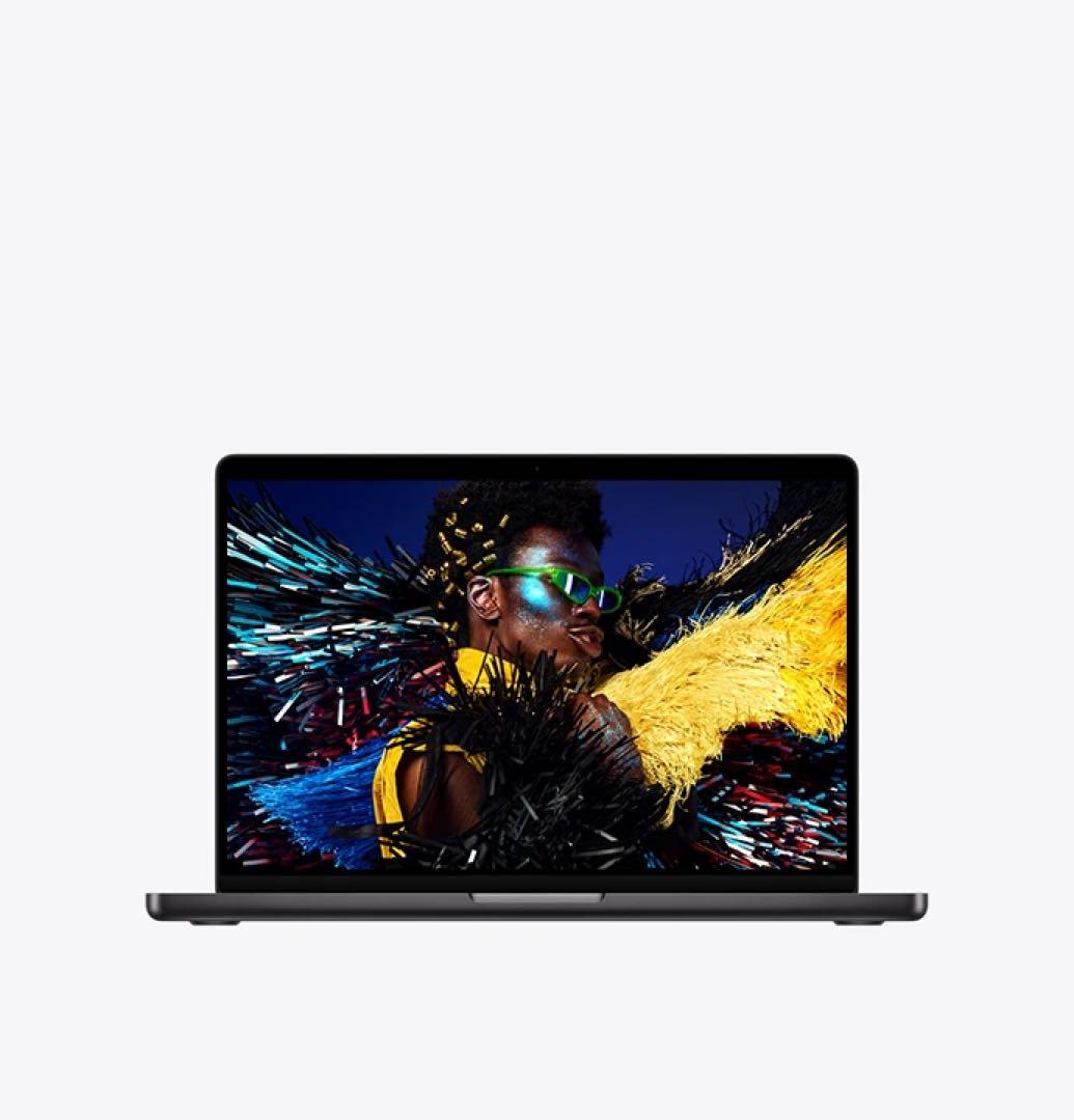 M5チップ搭載14インチMacBook Pro - スペースブラック　アップル