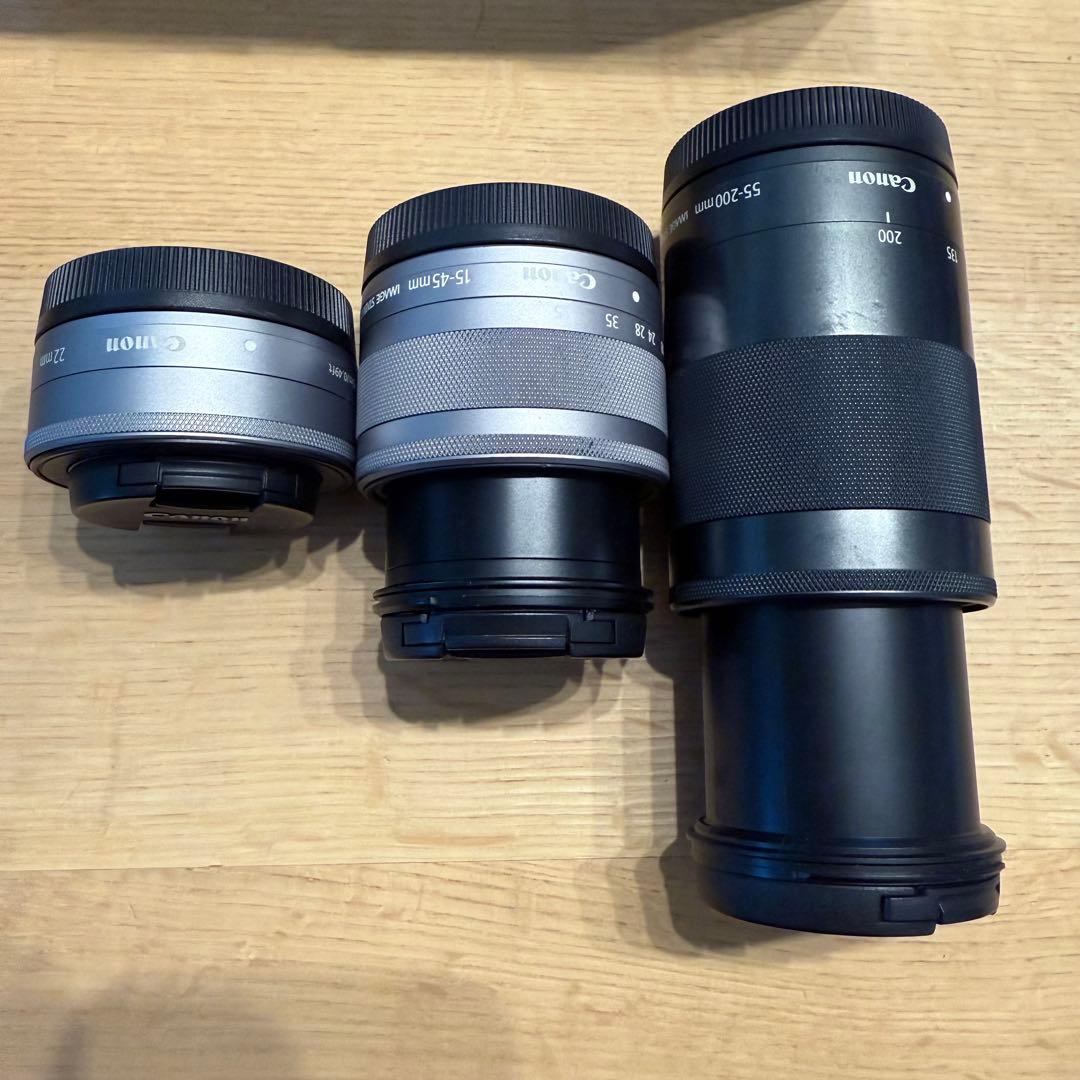 【最終値下げしました】Canon EOS M10 ホワイト カメラレンズセット