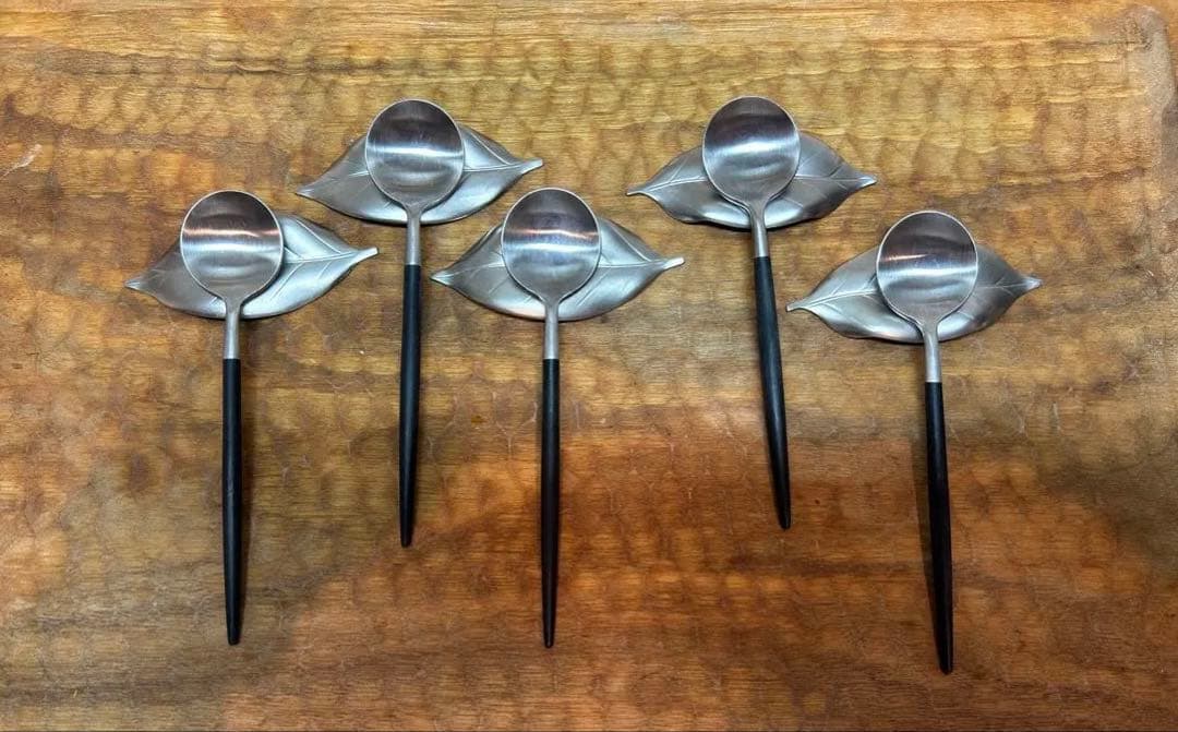 Cutipol GOA ティースプーン 5個とデザートスプーン3個セット