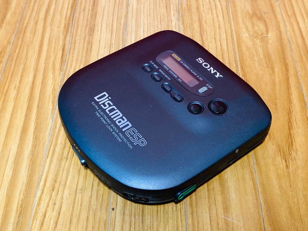 SONY Discman ESP ポータブルMDプレーヤー D-335 日本制