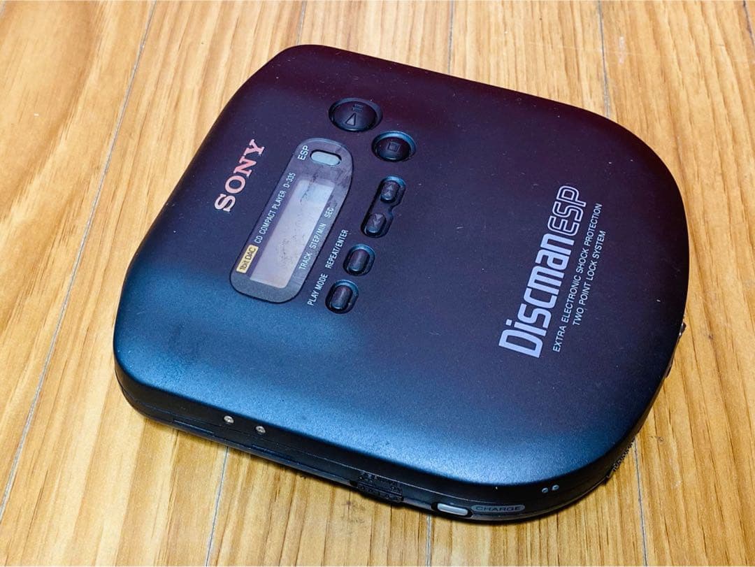 SONY Discman ESP ポータブルMDプレーヤー D-335 日本制