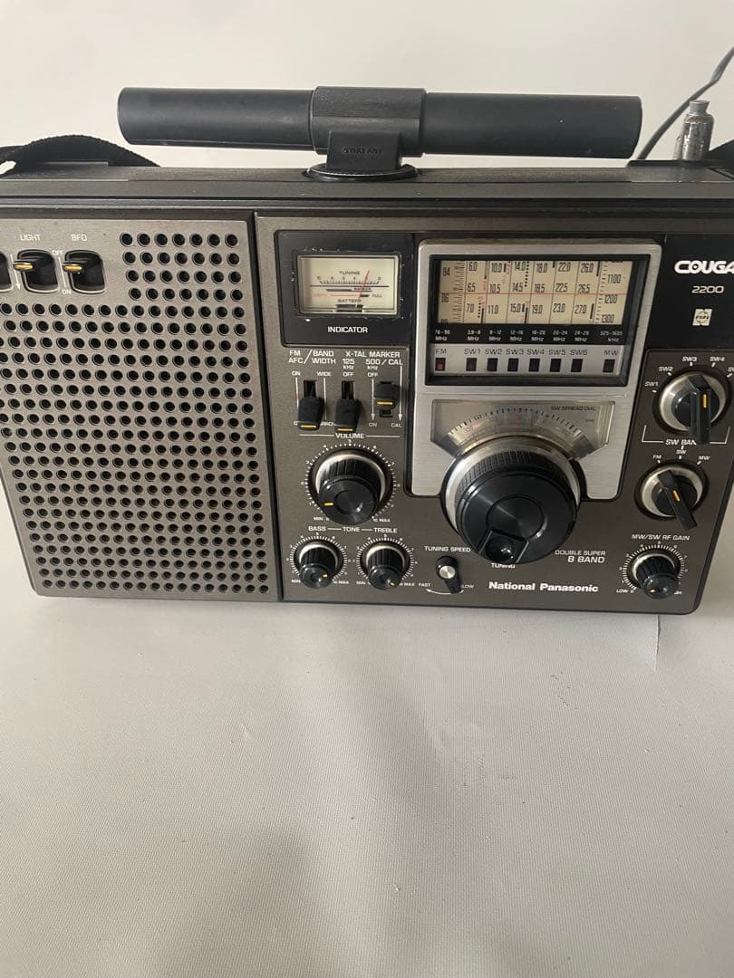 National Panasonic Cougar 2200 ラジオ
