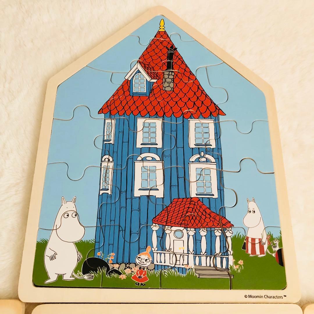 ムーミン moomin木製パズル 北欧 フィンランド 7個希少