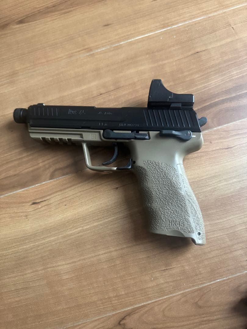 東京マルイ　HK45 tacticalタクティカル ガスガン マイクロサイト付
