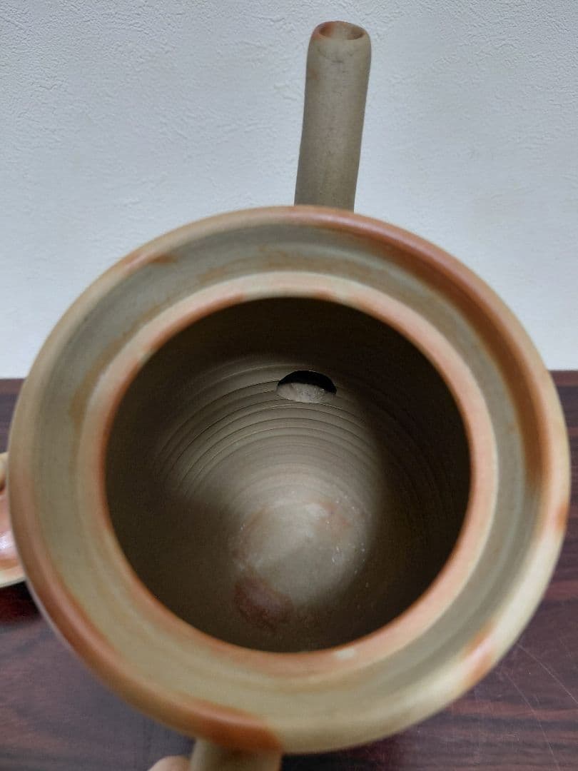 備前焼 木村陶峰 水注 ティーポット 急須 茶道具