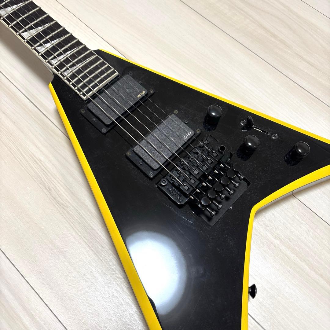 【本日限り大特価】Jackson RRXMG BLK W/YLW BVLS