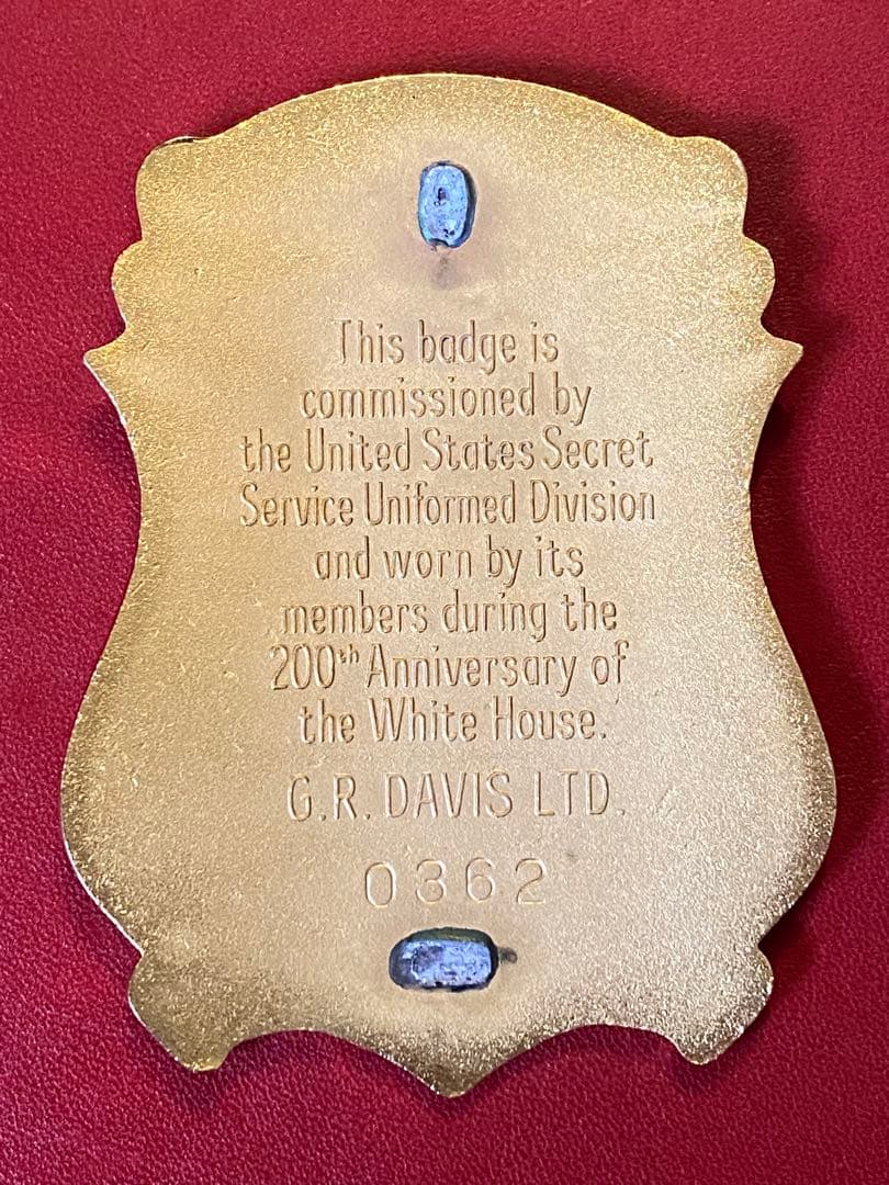 個人装備 WHITE HOUSE SECTET SERVICE POLICE