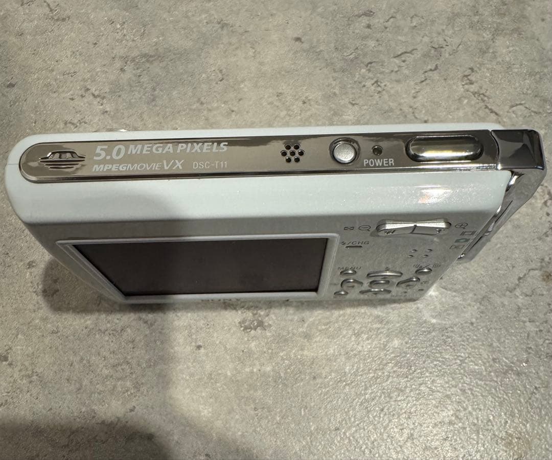 SONY Cyber-shot DSC-T11 ホワイト★