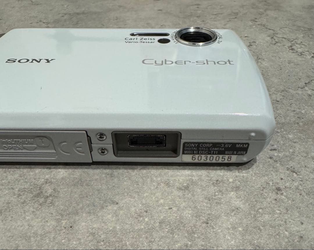 SONY Cyber-shot DSC-T11 ホワイト★