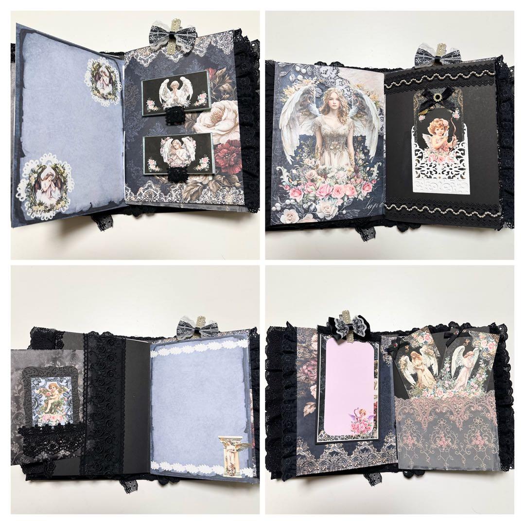 バレンタイン　エンジェル　天使　キューピッド　ジャンクジャーナル　雑記帳