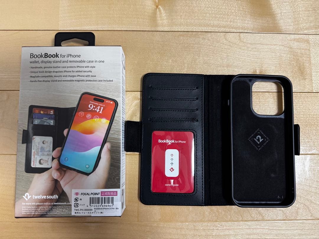 BookBook for iPhone 15 Pro ケース