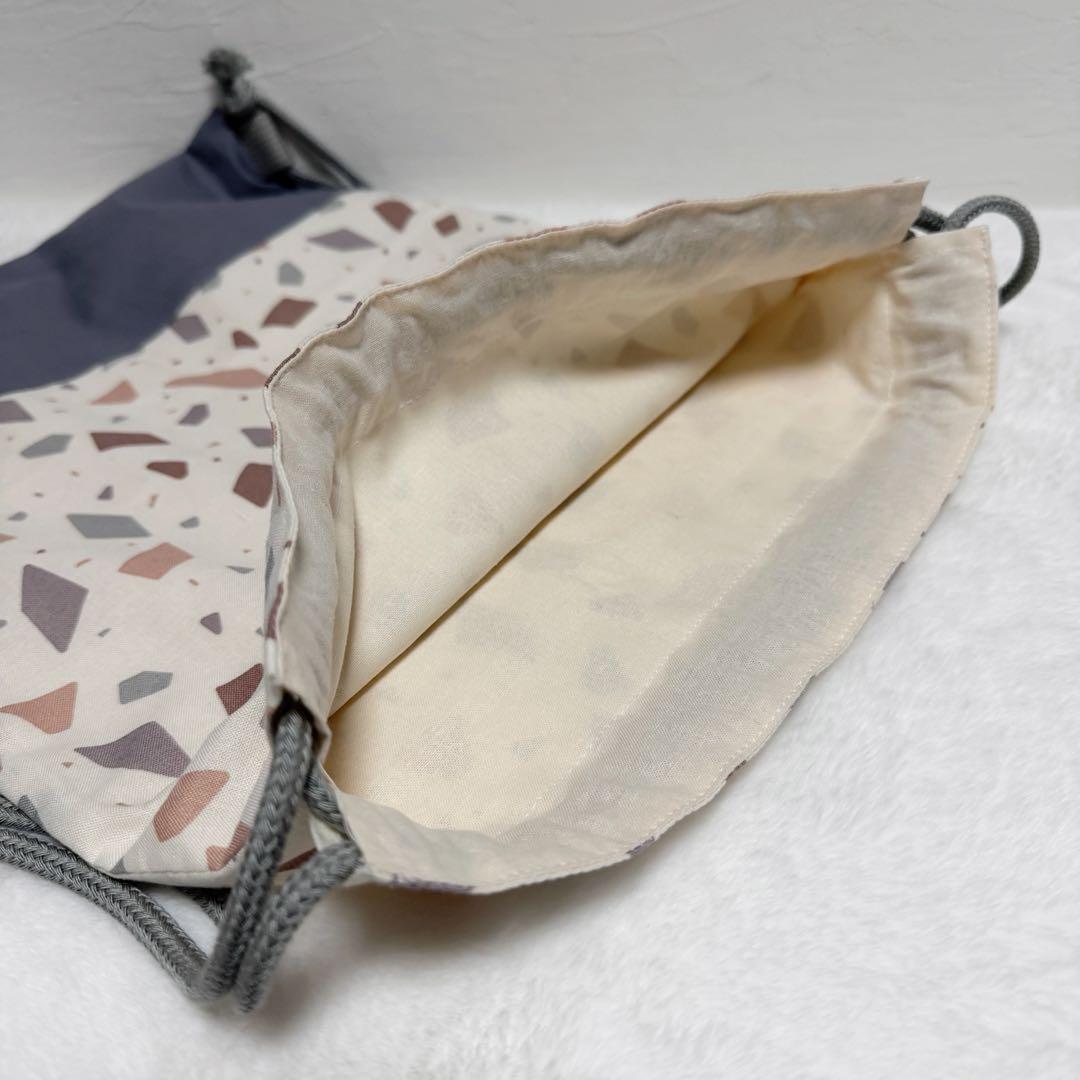 〈専用〉入園入学グッズ　ミルクラテ　テラゾー柄