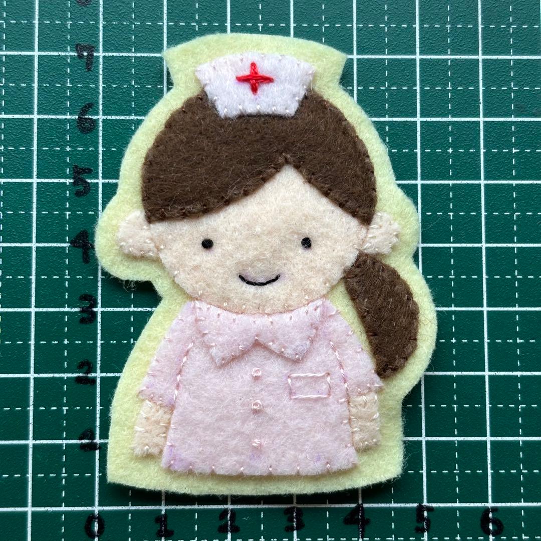 ハンドメイド フェルト ワッペン ふるかわ様