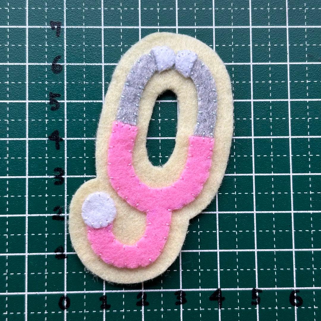ハンドメイド フェルト ワッペン ふるかわ様
