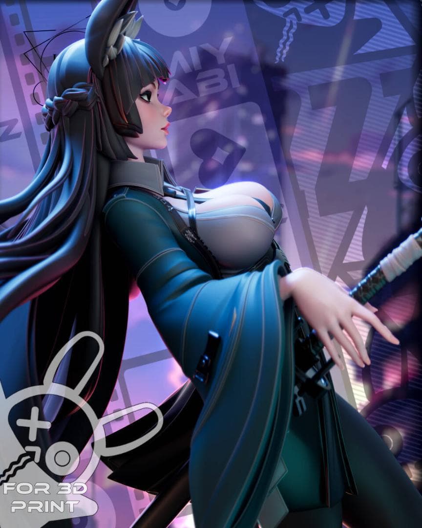 星見雅　ゼンゼロ　1/6　未塗装未組立　ガレキ　ゼンレスゾーンゼロ