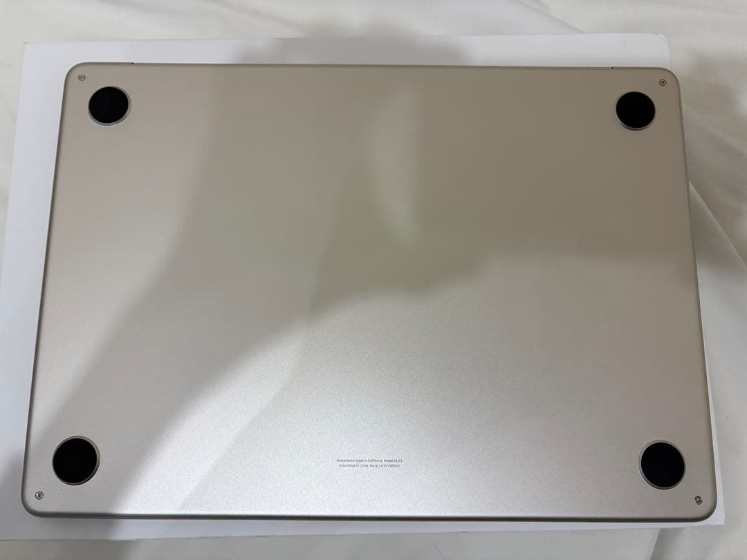 MacBook Air M3 13インチ256GB 16GB スターライト
