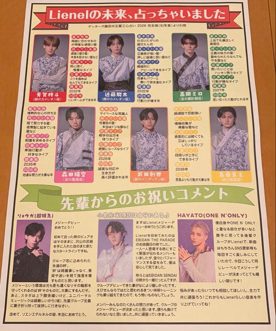 Lienel 号外　ピンバッジ