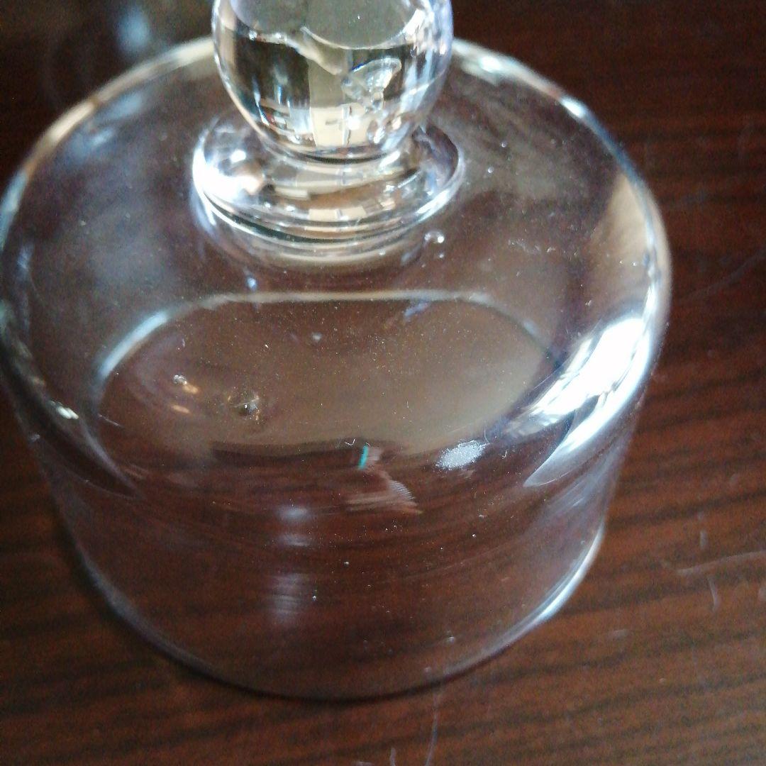 大正ガラス　ケーキスタンド　11.5cm　大正期