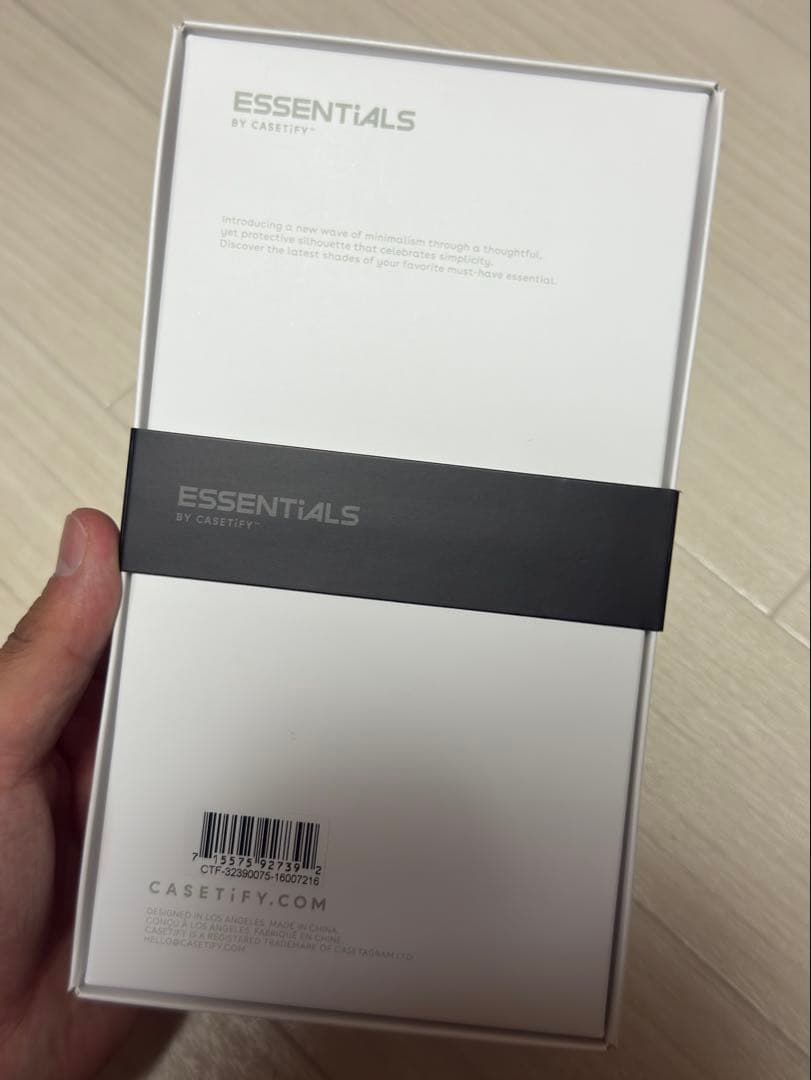 iPhoneアクセサリー Ripple Case Black iPhone 16Pro casetify