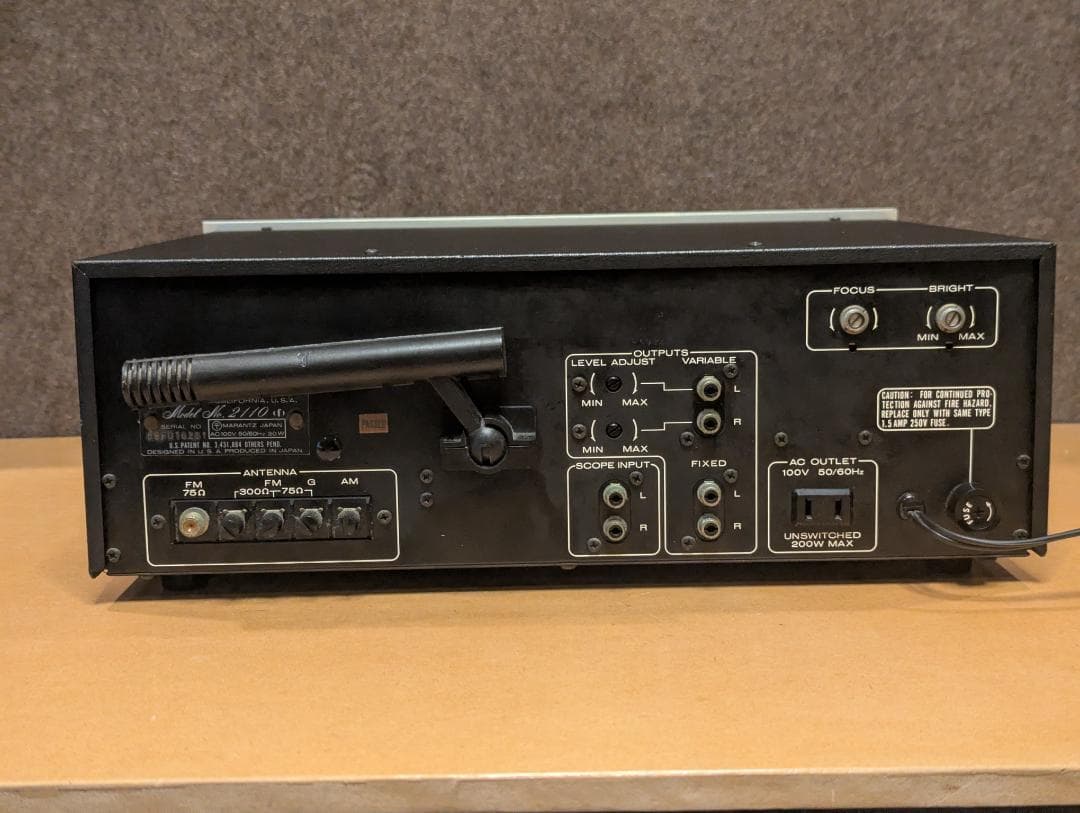 【整備品】Marantz Model 2110 オシロ付チューナー LED化