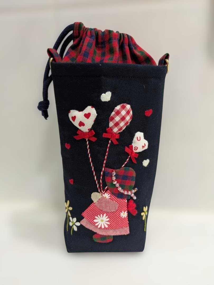 スーちゃんハンドメイド　キラキラお帽子携帯ケース&フワフワ風船保冷ケース