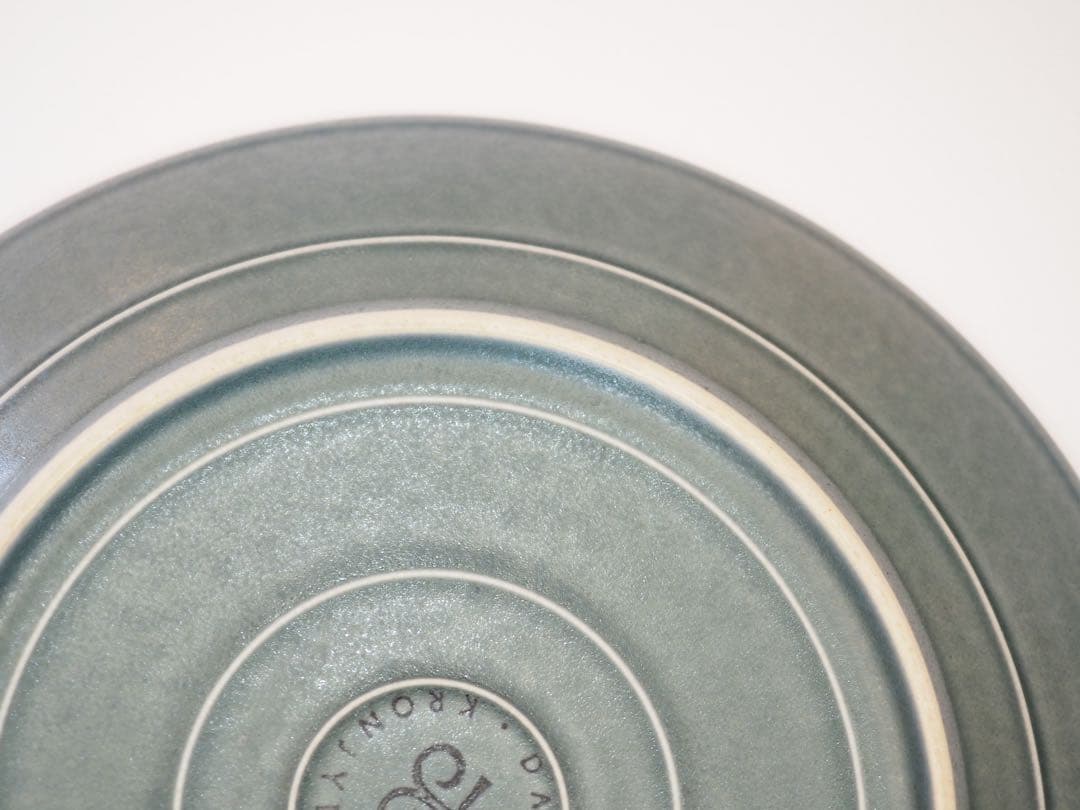 デンマーク　クイストゴー　ウンブラ　アズール　25cmプレート