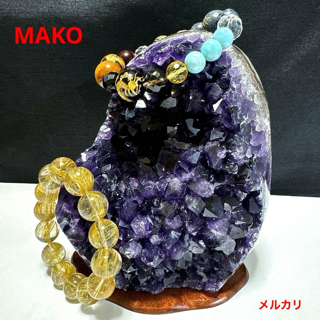 M1654☆アメジストクラスター2.0Kg☆天然石　原石☆N50406