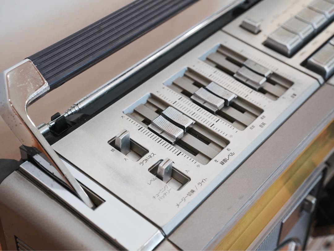 昭和レトロ SHARP GF-508ST ラジカセ インテリア ヴィンテージ