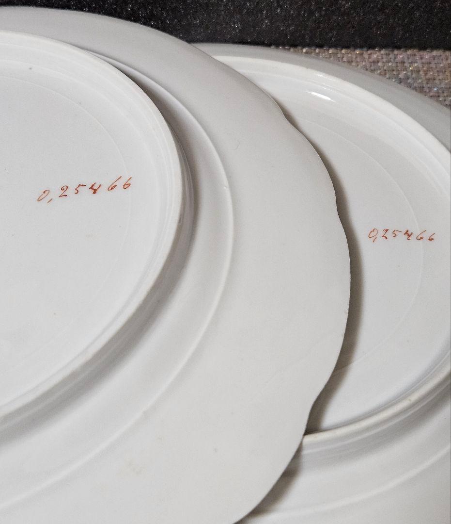 KPM　ベルリン王立磁器製陶所　since1763　径24.9cm　プレート2客