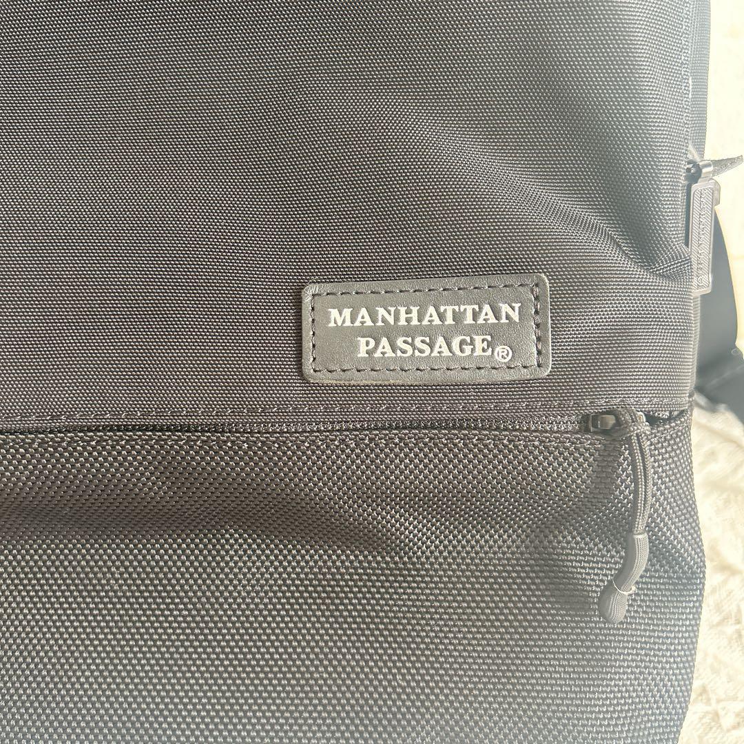 【新品級】 マンハッタンパッセージ 5416 黒 ビジネスリュック 軽量 多機能