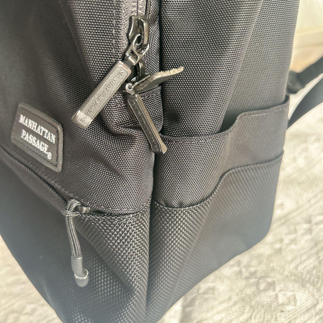 【新品級】 マンハッタンパッセージ 5416 黒 ビジネスリュック 軽量 多機能