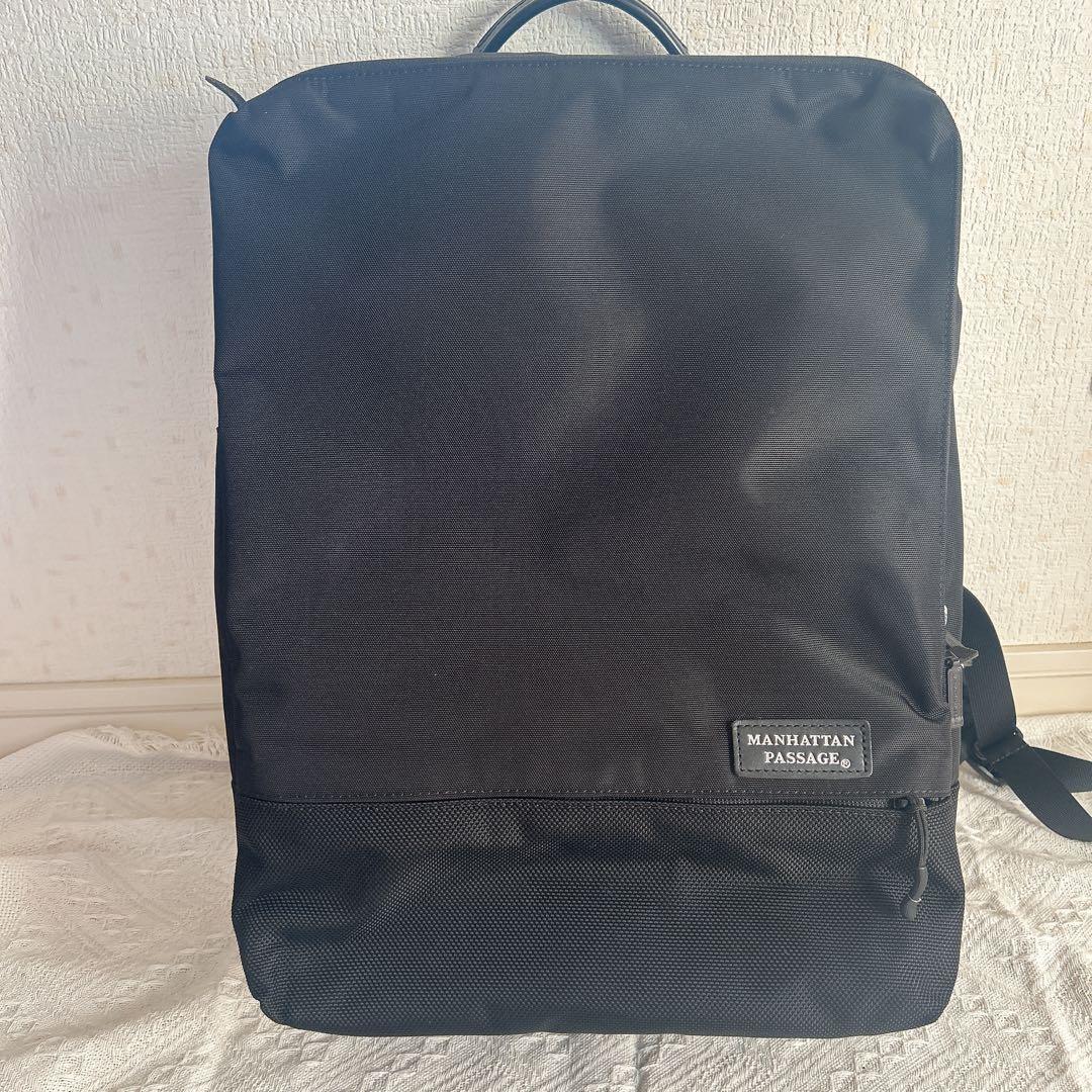 【新品級】 マンハッタンパッセージ 5416 黒 ビジネスリュック 軽量 多機能