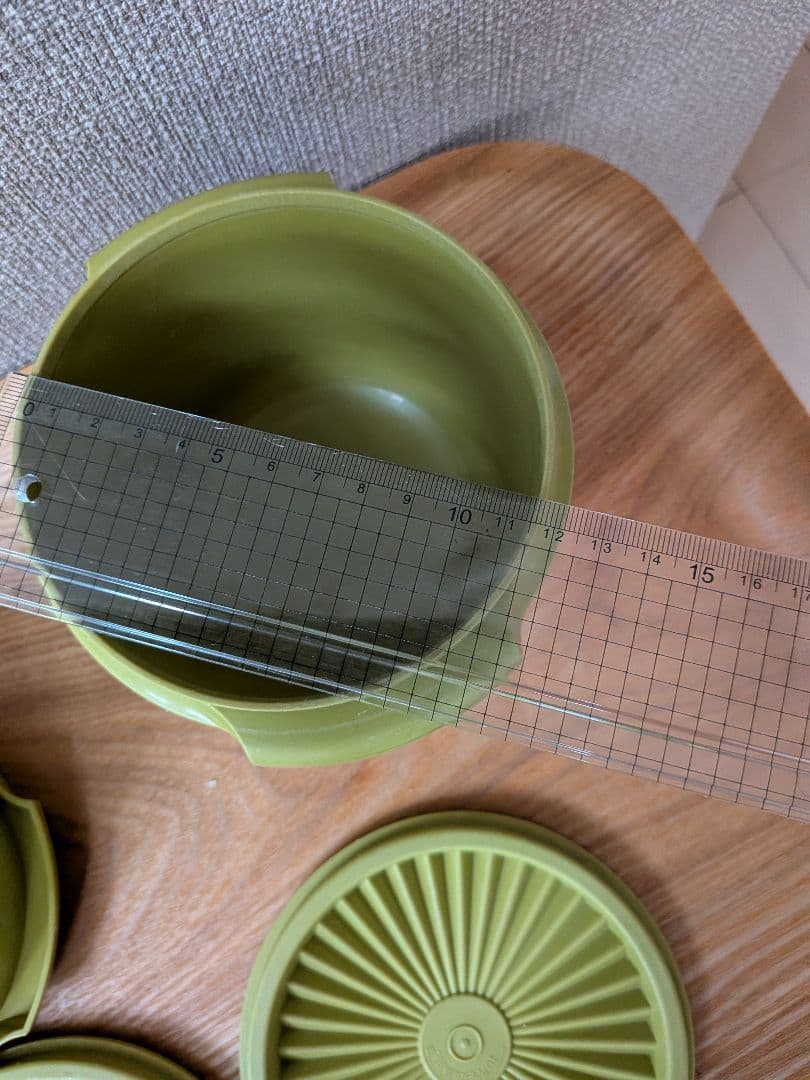 ☆お値下げ☆美品【タッパーウエア】レトロ　デコレーター　7点セット