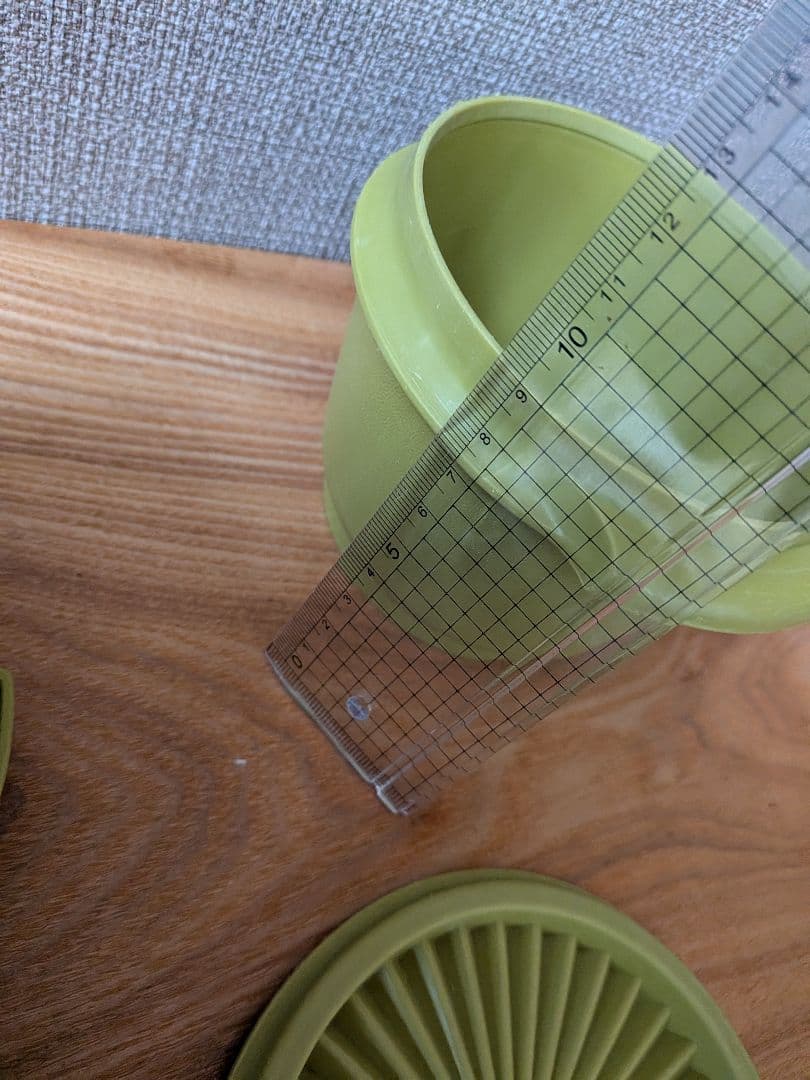 ☆お値下げ☆美品【タッパーウエア】レトロ　デコレーター　7点セット