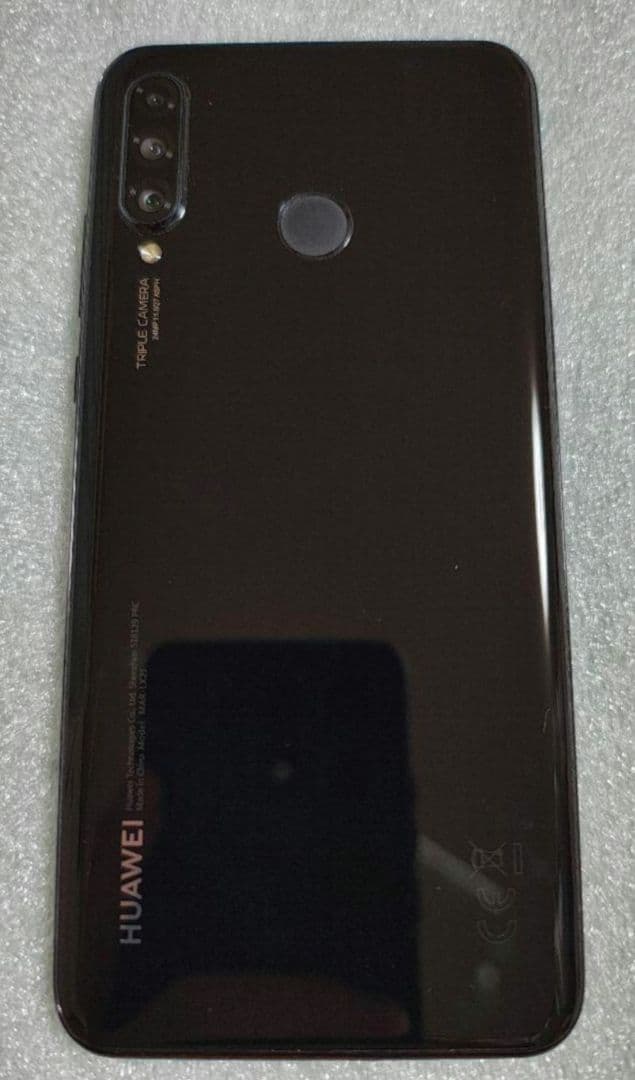 HUAWEI P30 lite SIMフリー　ミッドナイトブラック★使用少美品