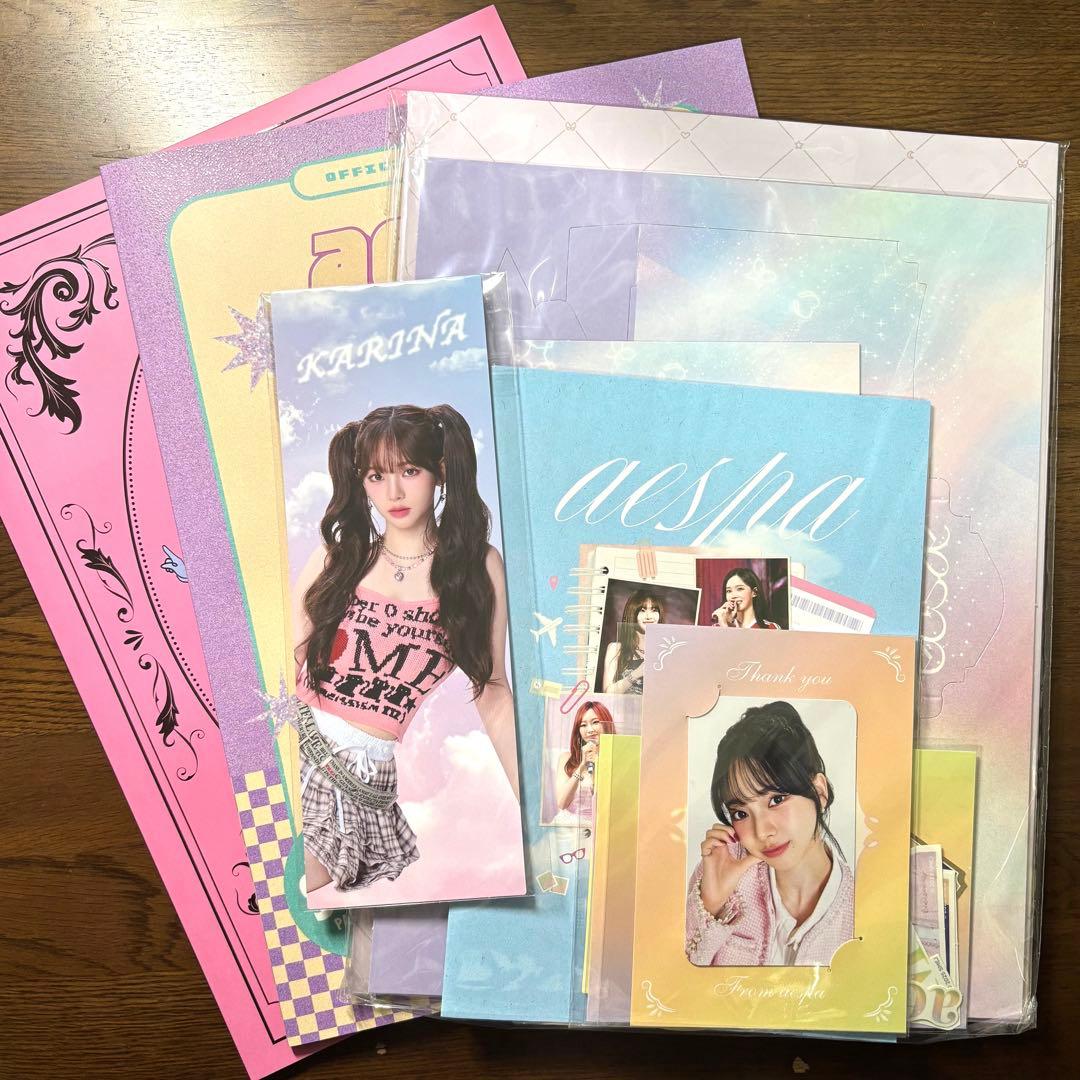 aespa MY-J ファンクラブ カリナ会員特典 スペシャルキット4点セット