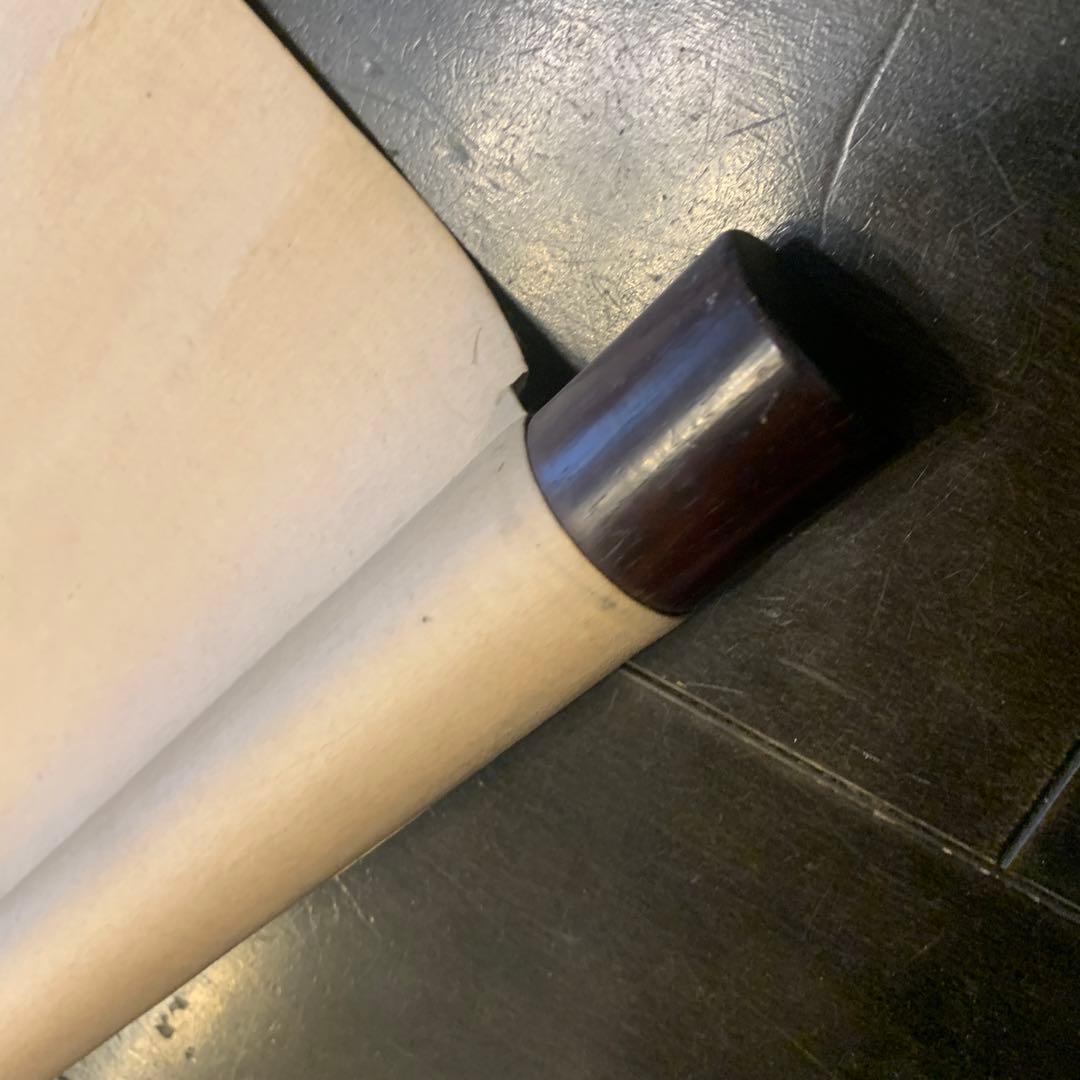 明治時代　日本画　木村関泉（きむら かんせん）　山水　掛軸　紅葉　秋