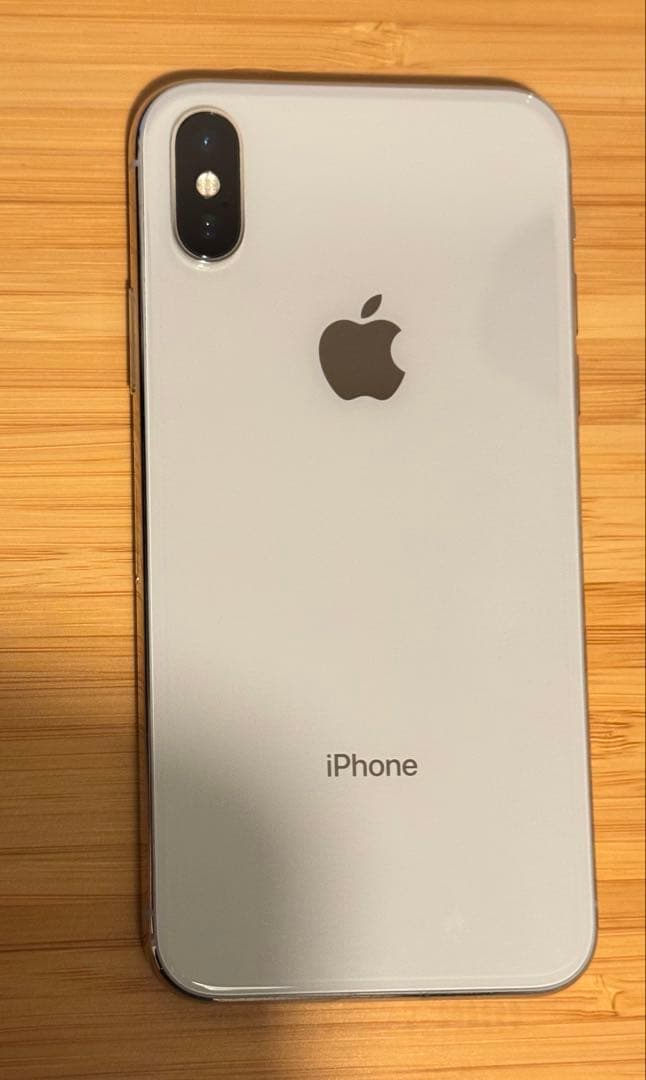 Apple iPhone X シルバー 本体 64GB SIMフリー