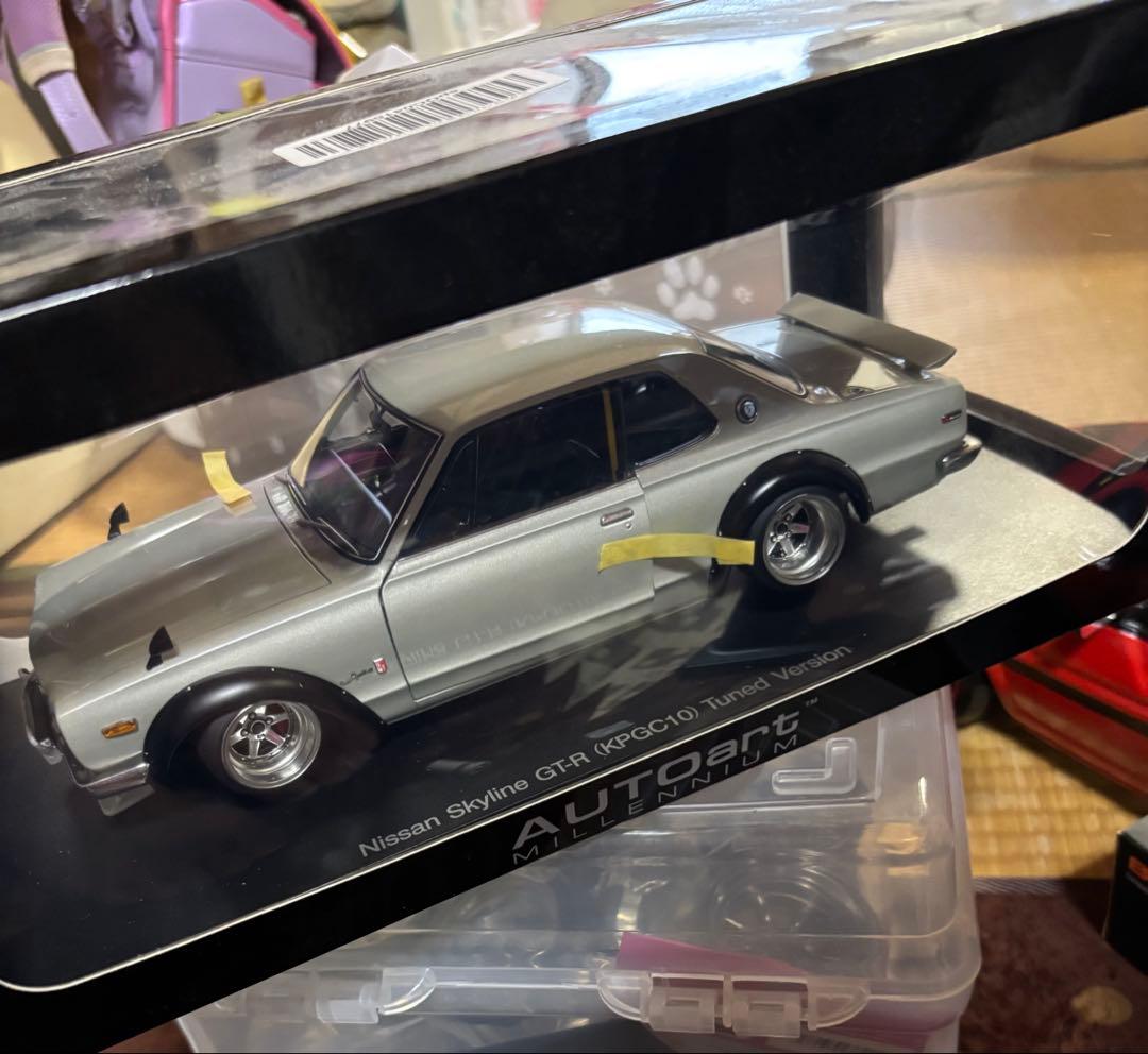 オ−トaハコスカ1/18カスタム 米注意事項必須