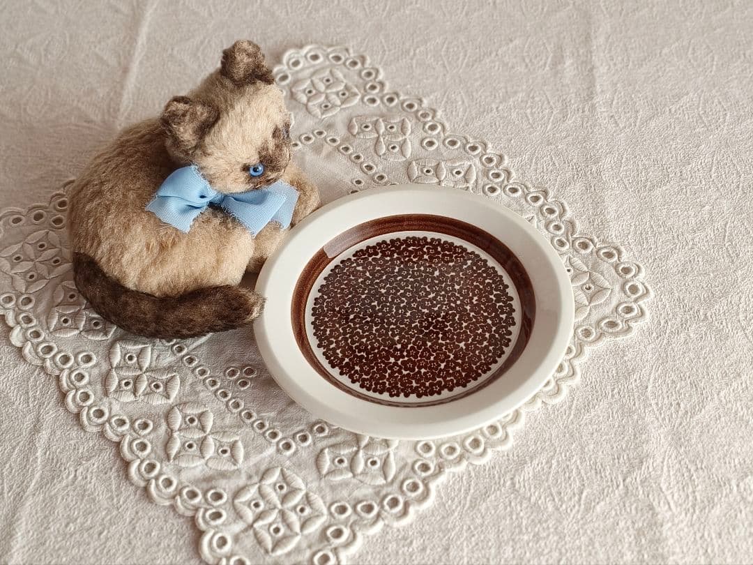 * old arabia∵✿∴ ファエンツァ cake plate