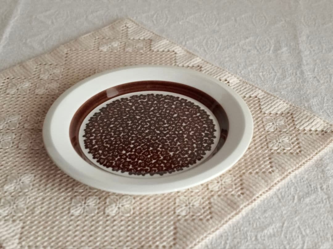 * old arabia∵✿∴ ファエンツァ cake plate