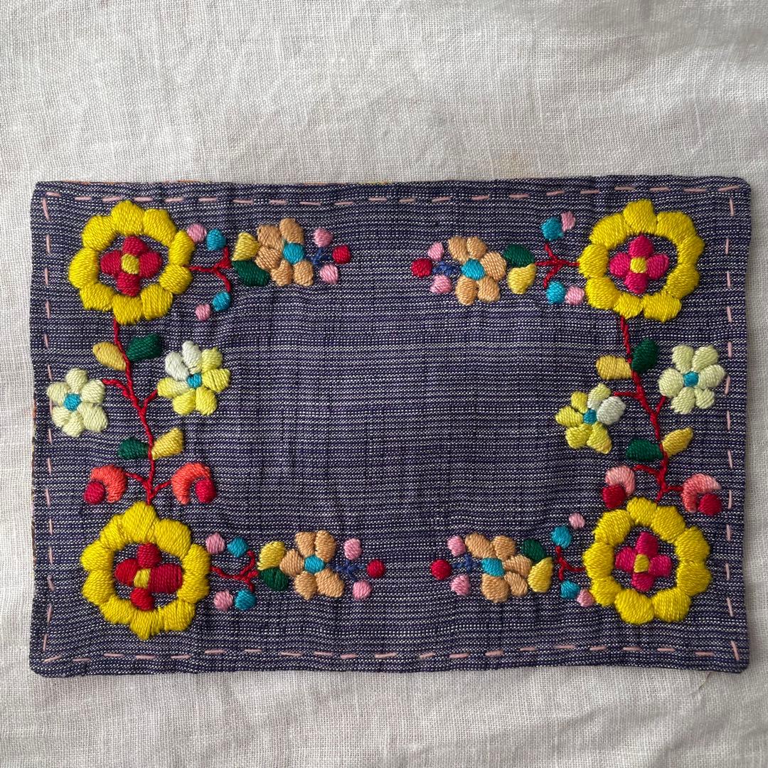 【 La Renaissance 】MARUI ×会津木綿 刺繍祈りのセット